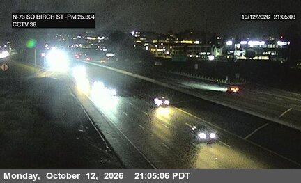 SR-73 at South of Birch Street Overcross