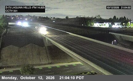 SR-73 at South of Laguna Hills Drive Overcross