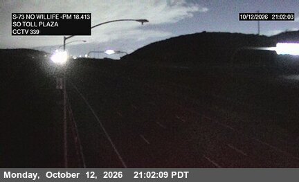 SR-73 at South of Toll Plaza/ North of Wildlife
