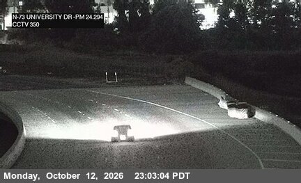 SR-73 at South of University Drive Undercross