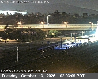 SR-85 at Blossom Hill Rd Diag to Sb85