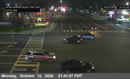 SR-90 at Harbor Blvd NW Corner