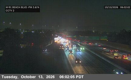 SR-91 at Beach Boulevard