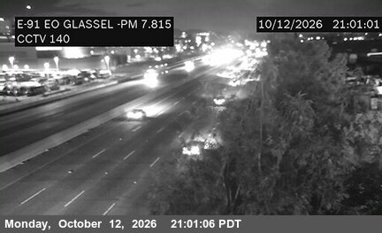 SR-91 at East of Glassell Street