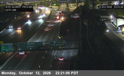 SR-91 at Gilbert Street