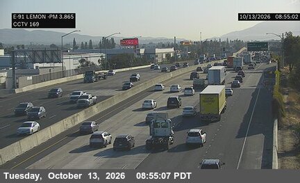 SR-91 at Lemon Street