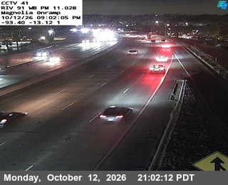 SR-91 at Magnolia Onramp