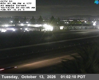 SR-91 at Maple Street