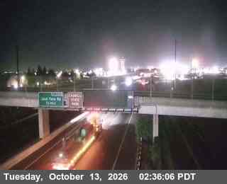 SR-99 at Before Milgeo Avenue overcrossing