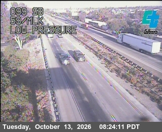 SR-99 at North of SR- 59/MLK Blvd