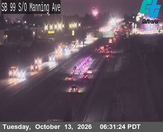 SR-99 at South of Manning Ave