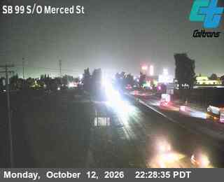 SR-99 at South of Merced St