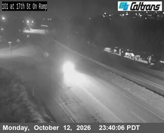 US-101 at 17th Street Onramp