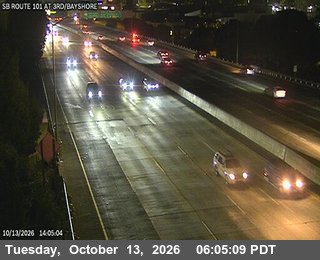 US-101 at 3rd Bayshore