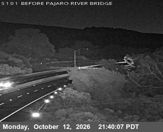 US-101 at Before Pajarro River Br