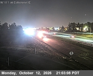 US-101 at Cochrane Rd Ic