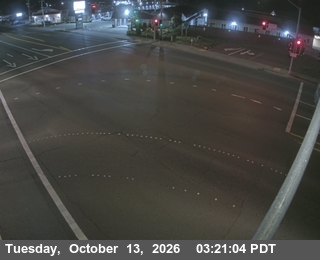 US-101 at DN-101: Northcrest - Looking North