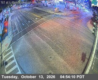 US-101 at East Main St Onramp Nicholson Ave