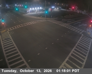 US-101 at Eureka / 4th and Rst Street - Looking West