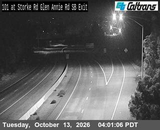 US-101 at Glen Annie Road SB Exit