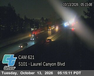 US-101 at Laurel Canyon Blvd