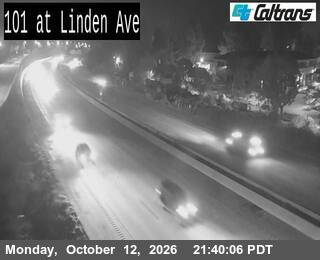 US-101 at Linden Avenue