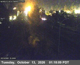 US-101 at Marin City off-ramp