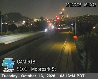 US-101 at Moorpark St