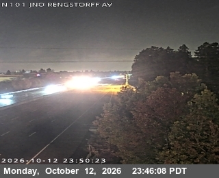 US-101 at N101 NOF Rengstorff Av
