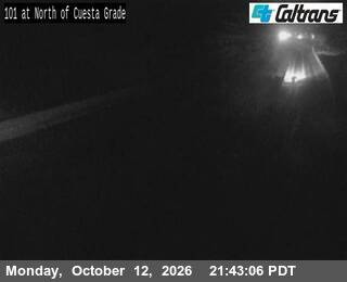 US-101 at North of Cuesta Grade