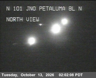 US-101 at North of Petaluma Blvd