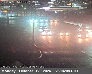 US-101 at North of SR-84 / Woodside Road