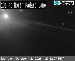 US-101 at North Padaro SB Offramp