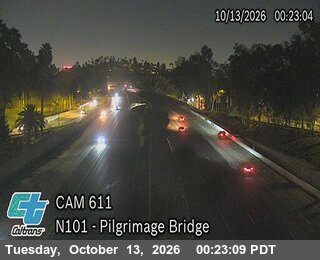 US-101 at Pilgrimage Bridge