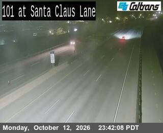 US-101 at Santa Claus Lane
