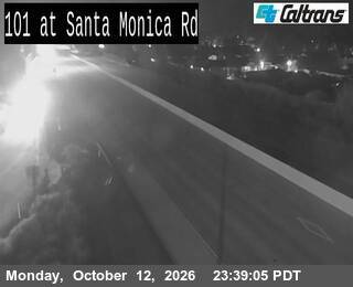 US-101 at Santa Monica Road