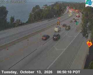 US-101 at Sheffield Drive