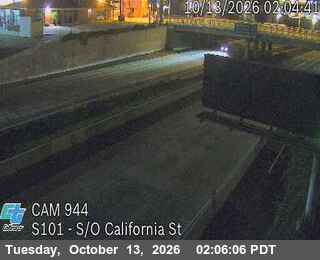 US-101 at South of California St