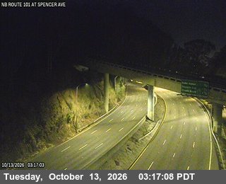 US-101 at Spencer Avenue
