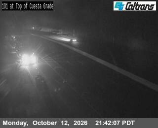 US-101 at Top of Cuesta Grade