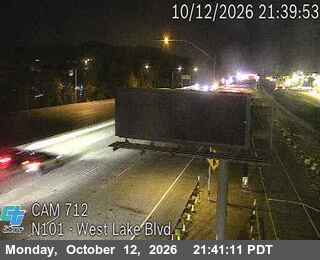 US-101 at West Lake Blvd