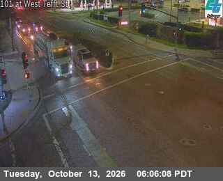 US-101 at West Tefft St