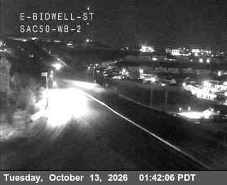 US-50 at E Bidwell St WB 2