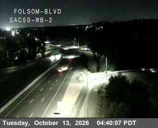 US-50 at Folsom Blvd WB 2