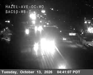 US-50 at Hazel Ave overcrossing WO WB 3