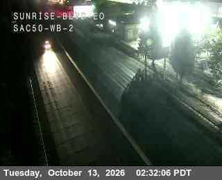 US-50 at Sunrise Blvd EO WB 2