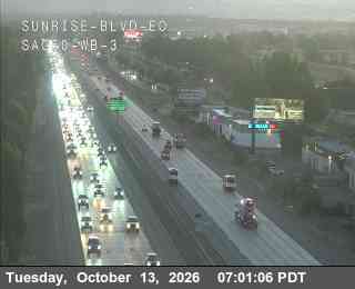 US-50 at Sunrise Blvd EO WB 3